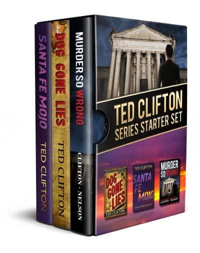 Cover for Ted Clifton Series Starter Set: Santa Fe Mojo, Dog Gone Lies, Murder So Wrong