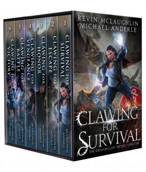 Cover for The DragonClaw Sword Complete Series Omnibus