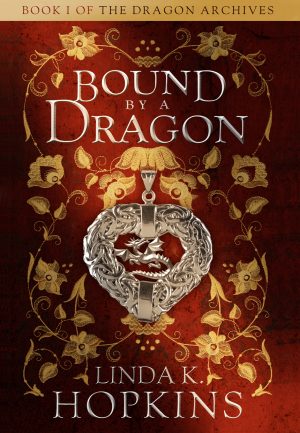 Cover for Bound by a Dragon