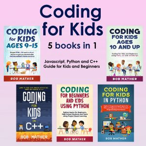 Cover for Coding for Kids: 5 Books in 1