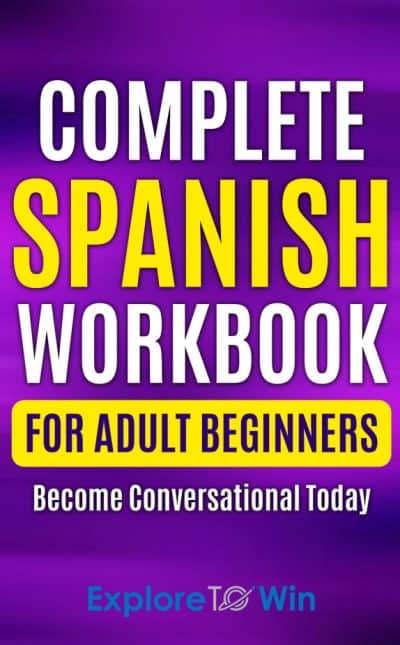 Cover for Complete Spanish Workbook for Adult Beginners