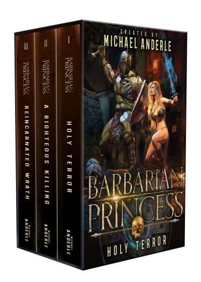 Cover for Barbarian Princess Complete Series Boxed Set