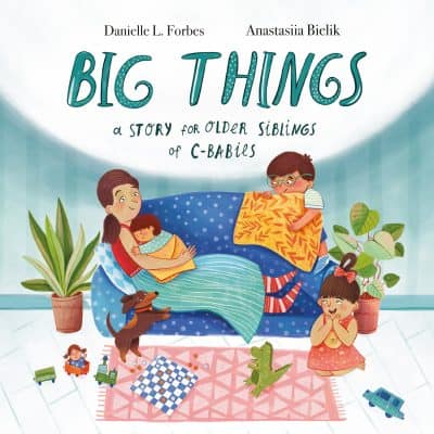 Cover for Big Things: A Story for Older Siblings of C-Babies