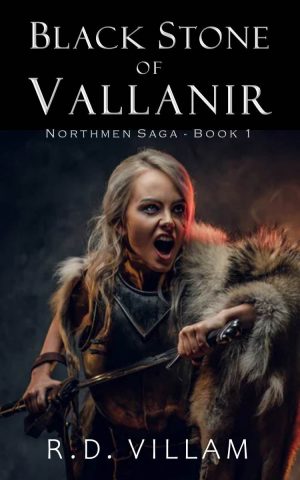 Cover for Black Stone of Vallanir: Northmen Saga - Book 1 (A Young Adult Epic Fantasy Novel)
