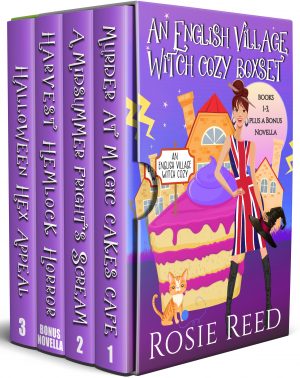 Cover for English Village Witch Cozy Series Box Set Books 1 - 3 Plus Novella