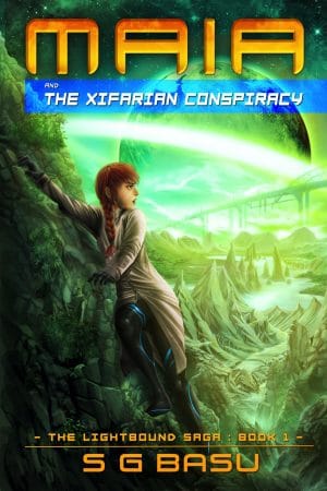 Cover for Maia and the Xifarian Conspiracy
