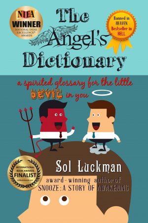 Cover for The Angel's Dictionary: Enjoy your free download of this award-winning satirical glossary for the little devil in you!