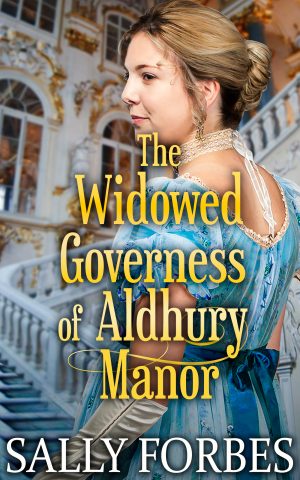 Cover for The Widowed Governess of Aldhury Manor