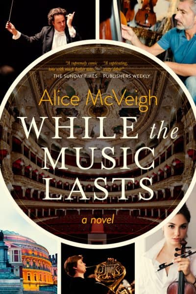 Cover for While the Music Lasts