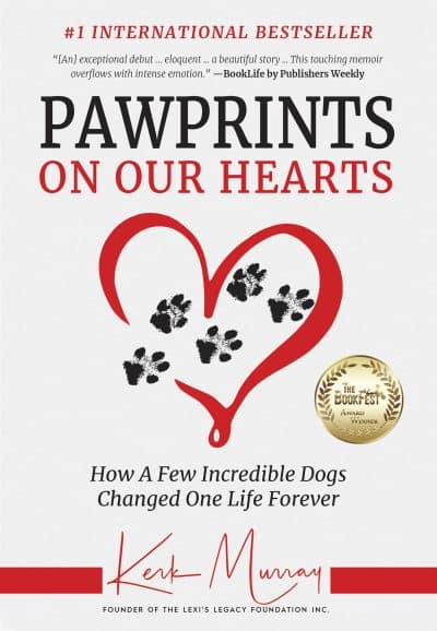 Cover for Pawprints on Our Hearts