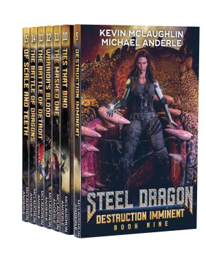 Cover for Steel Dragon Omnibus: Books 9-15