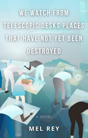 Cover for We Watch From Telescopic Desks Places That Have Not Yet Been Destroyed