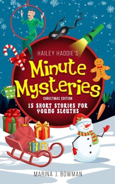 Cover for Hailey Haddie's Minute Mysteries Christmas Edition