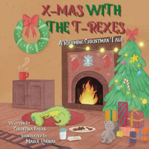 Cover for X-Mas with the T-Rexes