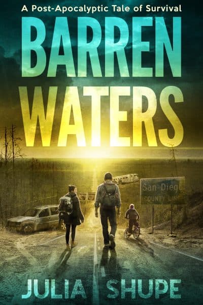 Cover for Barren Waters