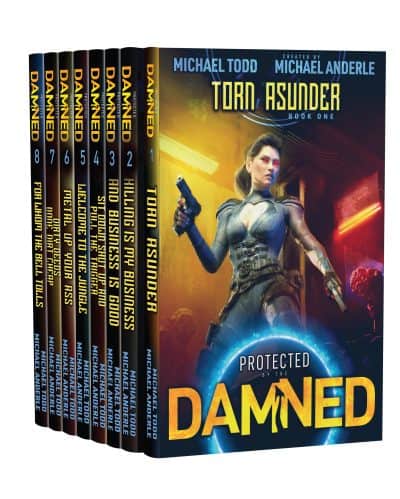 Cover for Protected by the Damned Complete Series Boxed Set