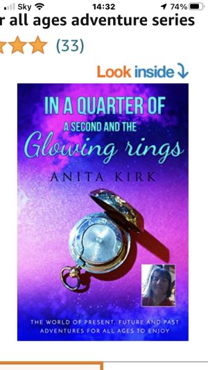 Cover for In a Quarter of a Second and the Glowing Rings