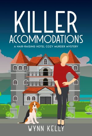 Cover for Killer Accommodations: A Hair-Raising Hotel Cozy Murder Mystery