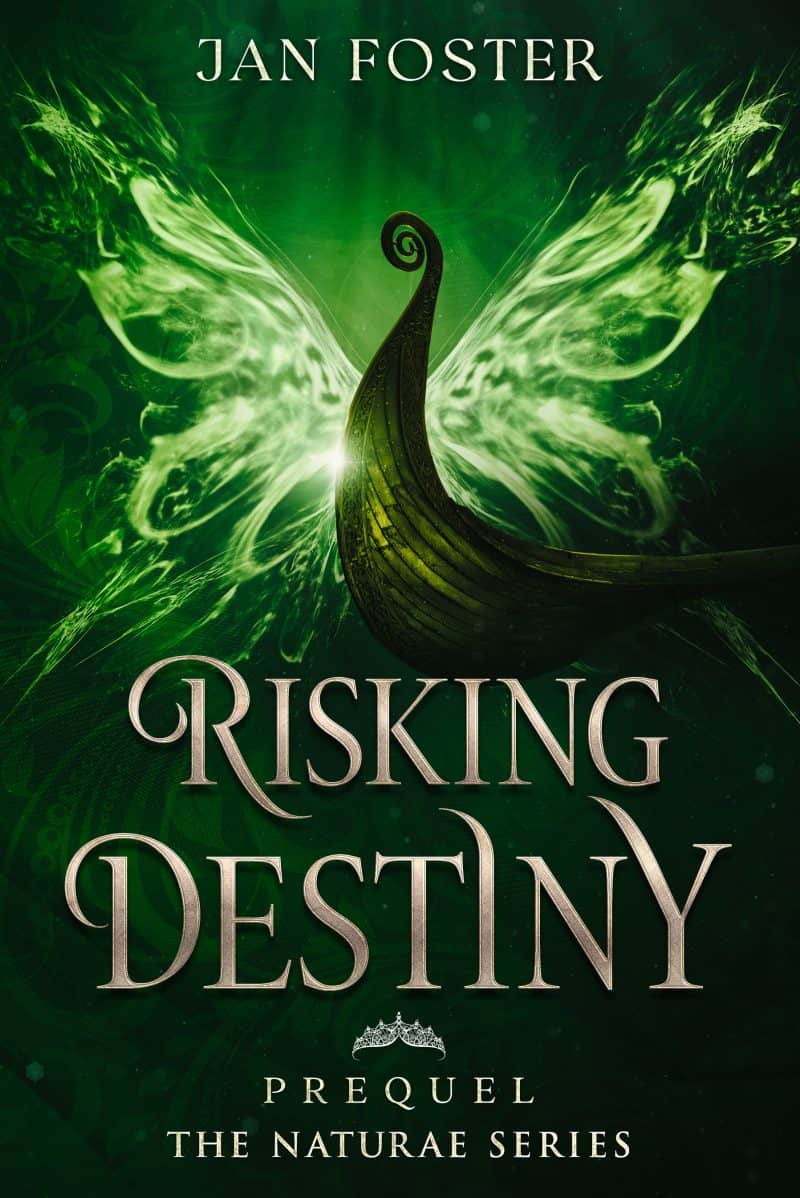 Cover for Risking Destiny: Keeping your crown when chaos invades—failing isn't an option
