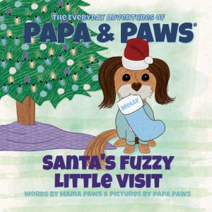 Cover for Santa's Fuzzy Little Visit