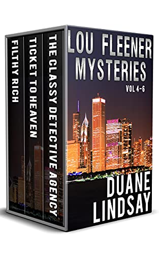 Cover for The Lou Fleener Private Eye Series: Books 4-6