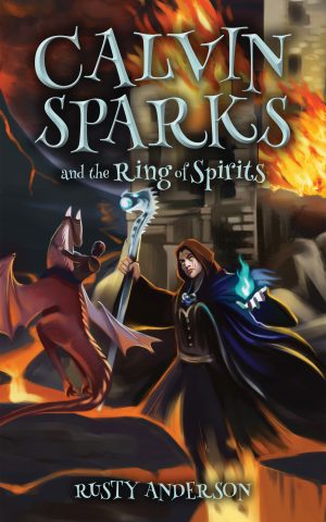 Cover for Calvin Sparks and the Ring of Spirits