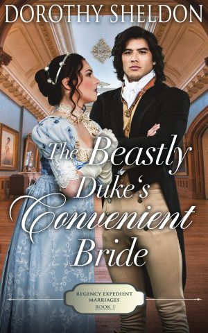 Cover for The Beastly Duke's Convenient Bride