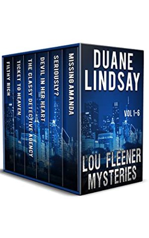 Cover for The Lou Fleener Private Eye Series: Books 1-6