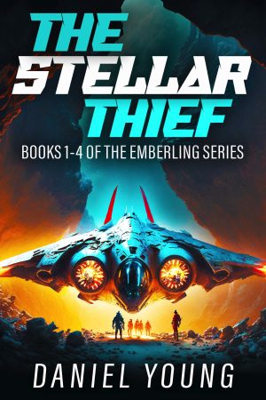 Cover for The Stellar Thief (Books 1-4 of The Emberling series)