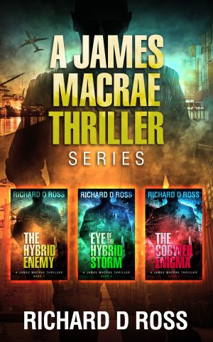 Cover for The James Macrae Thriller Series, Books 1-3