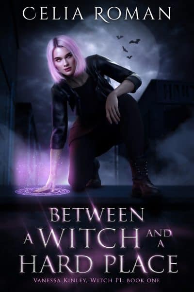 Cover for Between a Witch and a Hard Place