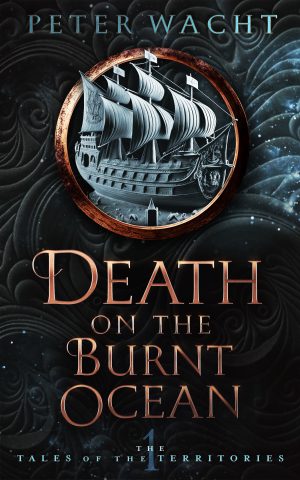 Cover for Death on the Burnt Ocean