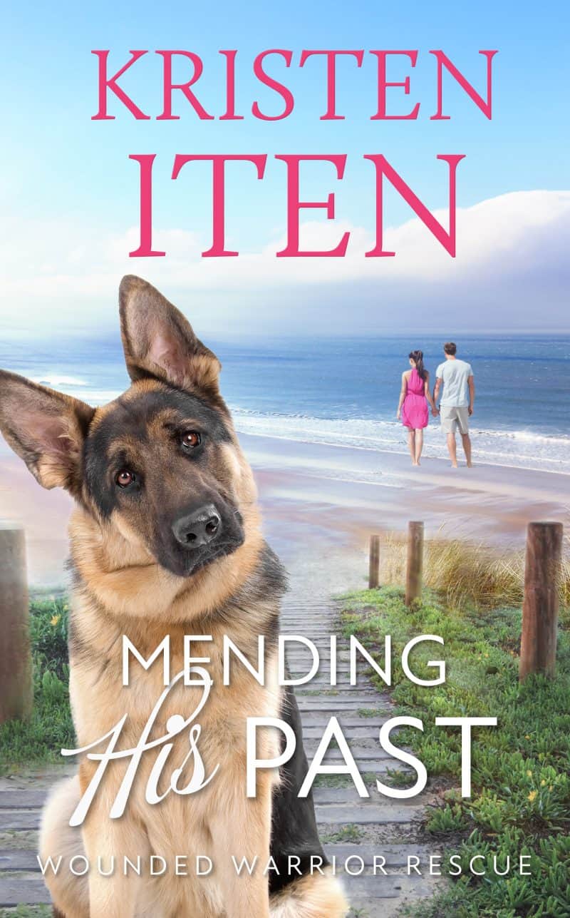 Cover for Mending His Past: Wounded Warriors Rescue: Second Chance Romance in Liberty Cove