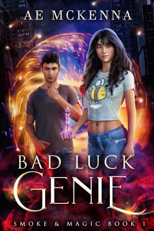 Cover for Bad Luck Genie