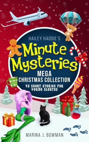 Cover for Hailey Haddie's Minute Mysteries Mega Christmas Collection