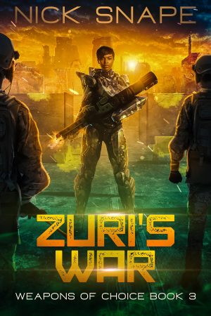 Cover for Zuri's War