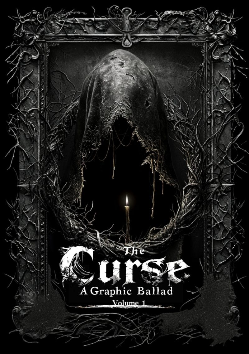 Cover for The Curse: Spiritual Grimdark Horror Graphic Ballad