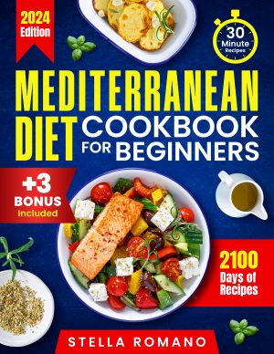 Cover for Mediterranean Diet Cookbook for Beginners