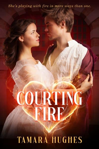 Cover for Courting Fire