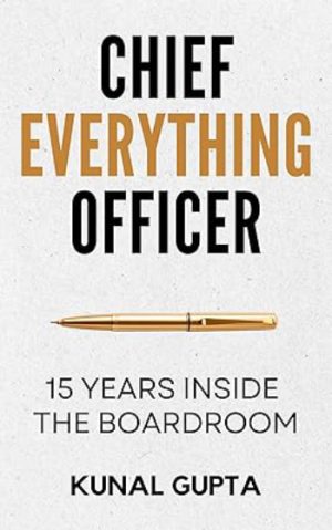 Cover for Chief Everything Officer