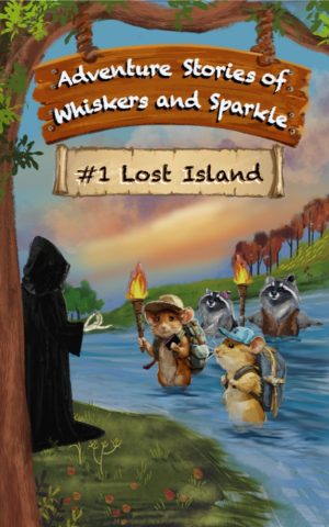 Cover for Lost Island: Adventure Stories of Whiskers and Sparkle