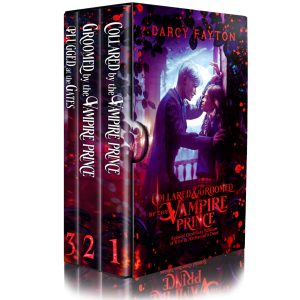 Cover for Collared and Groomed by the Vampire Prince (Omnibus Box Set)