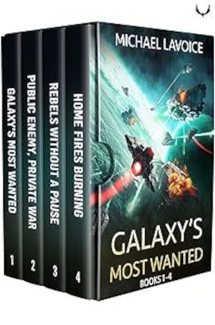 Cover for Galaxy's Most Wanted: Books 1-4