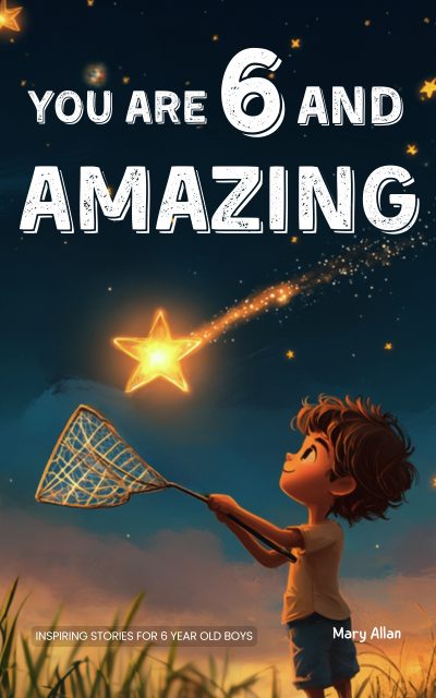 Cover for You Are 6 and Amazing! Inspiring Stories for 6-Year-Old Boys