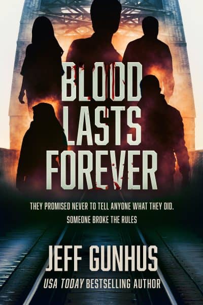 Cover for Blood Lasts Forever