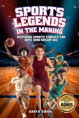 Cover for Sports Legends in the Making: Inspiring Sports Stories for Boys Who Dream Big