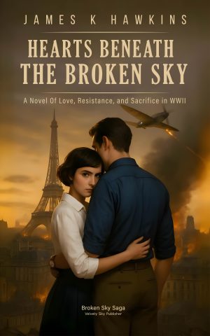 Cover for Hearts Beneath The Broken Sky: A Novel Of Love, Resistance, and Sacrifice in WWII