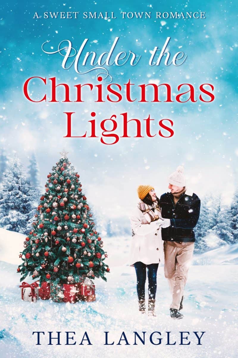 Cover for Under the Christmas Lights: A Sweet Small Town Romance