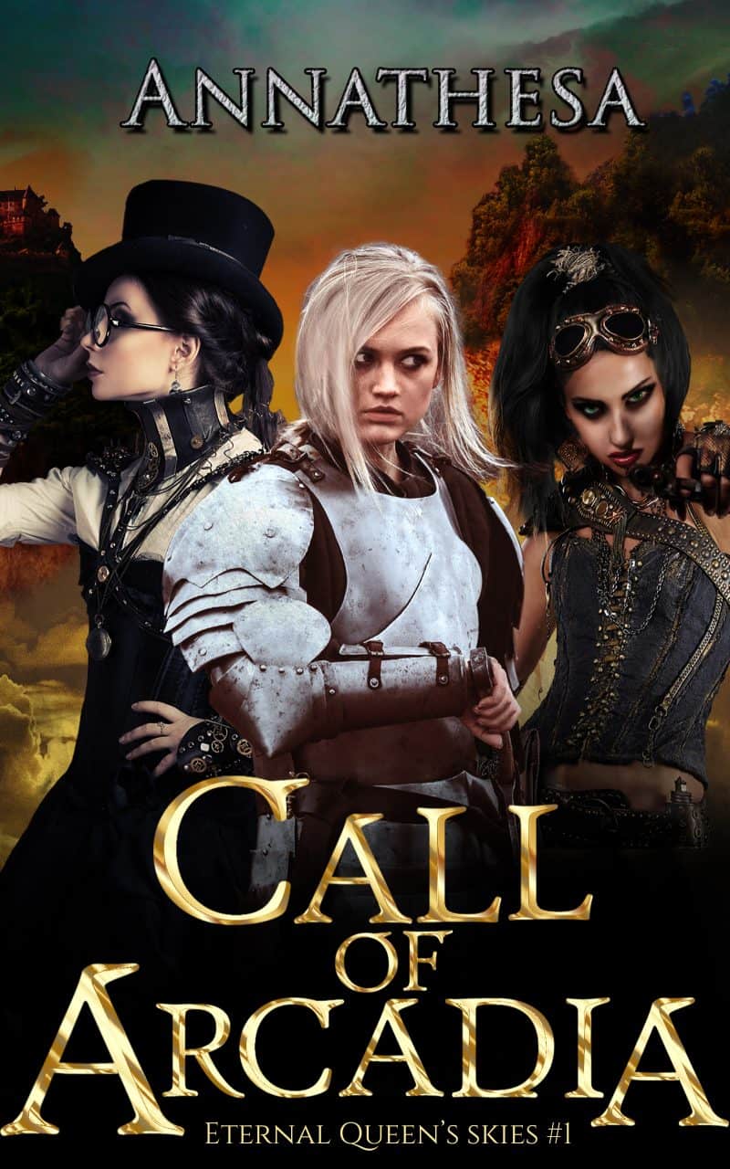 Cover for Call of Arcadia: A sapphic, polyamorous, alternate history adventure