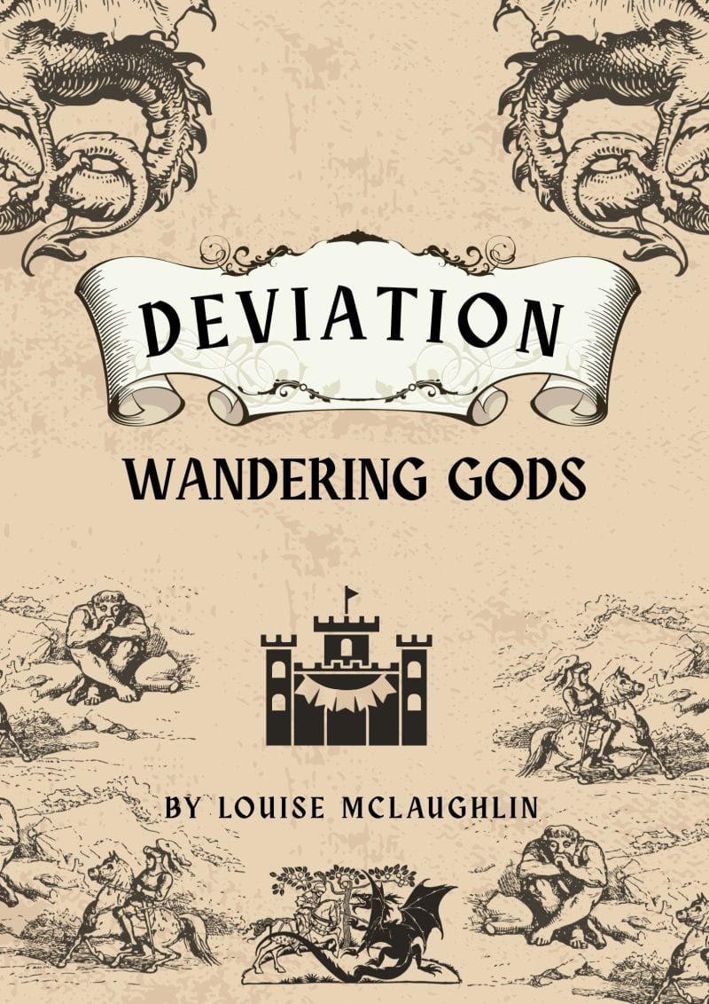 Cover for Deviation - Wandering gods: A humorous fantasy